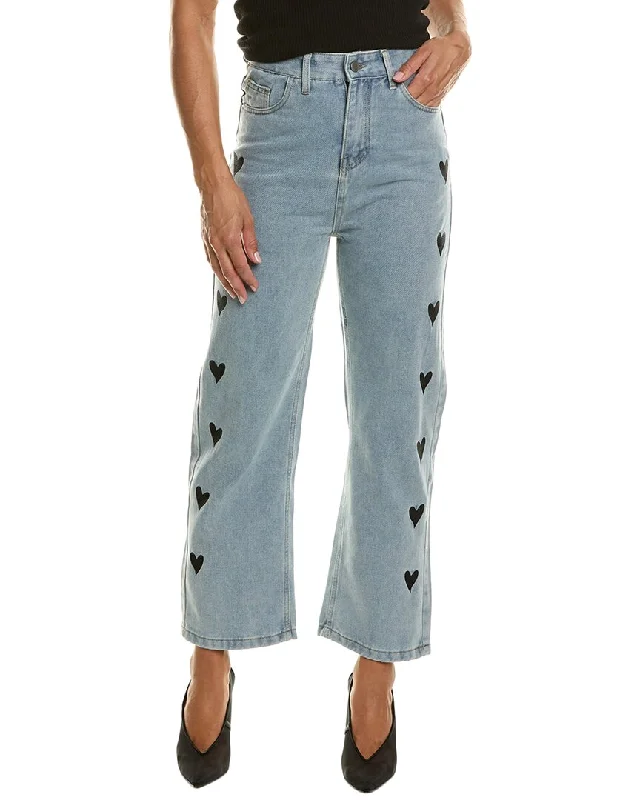 chic culottes dress pants -HL Affair Straight Jean