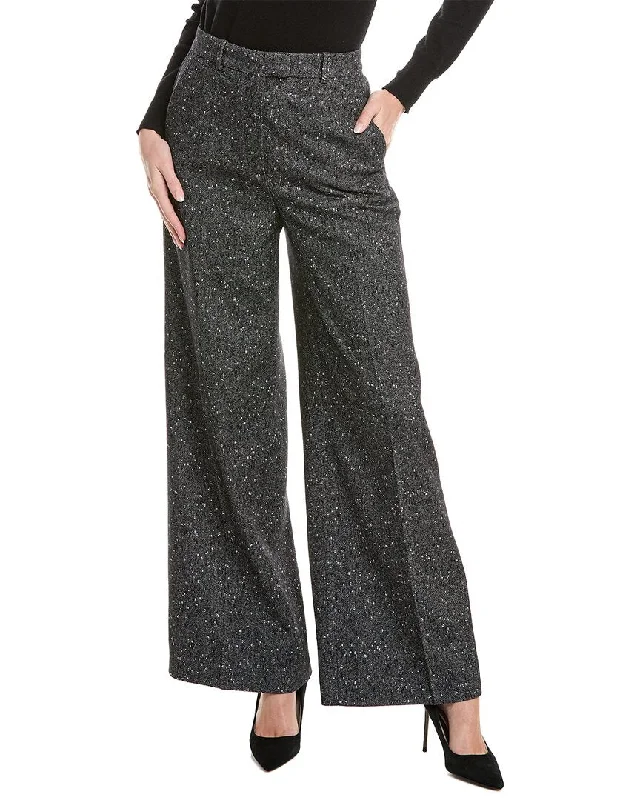 trendy track dress pants -Hugo Boss Tovette Wool-Blend Pant