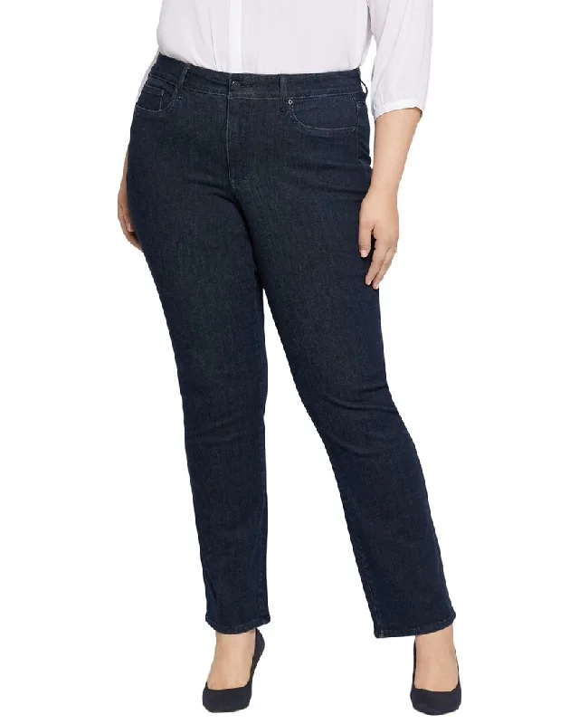 casual weekend dress pants -NYDJ Plus Marilyn Straight Jean