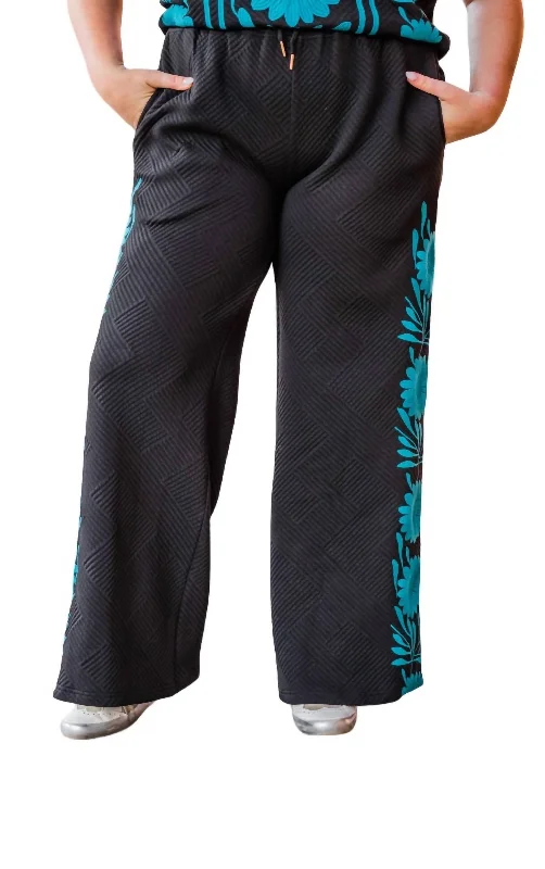 trendy track leggings pants -Oakley Pant In Black