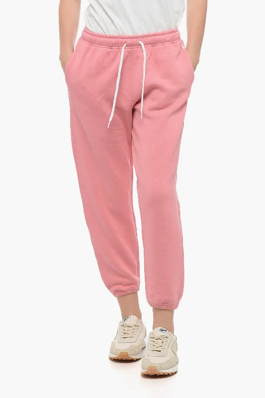 relaxed fit pants -Polo Ralph Lauren Fleece Cotton Blend Sweatpants with Cuffs