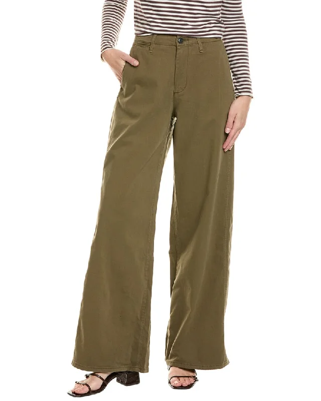 breathable mesh dress pants -rag & bone Sofie Wide Leg Chino