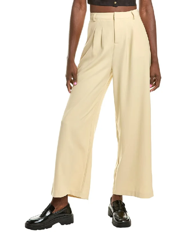 casual weekend pants -Sadie & Sage Hints Of Pleated Trouser