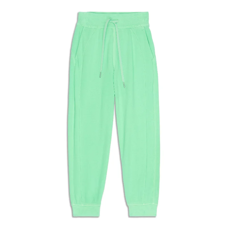 high quality twill pants -Scuba High-Rise Cropped Jogger - Resale