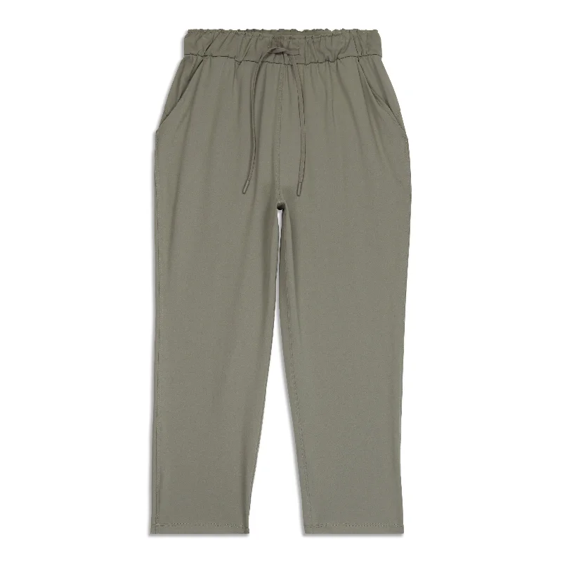 high performance jogger pants -Stretch High-Rise Crop - Resale