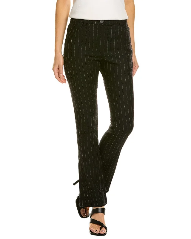 minimalist straight leggings pants -The Kooples Wool-Blend Suit Trouser