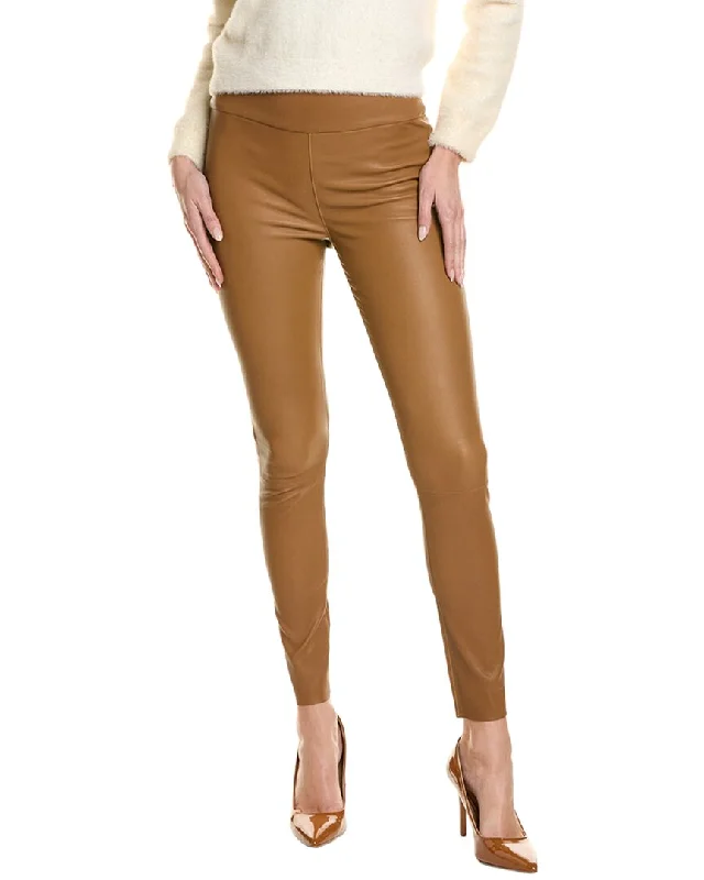 chic culottes skinny pants -Walter Baker Raquelle Leather Pant