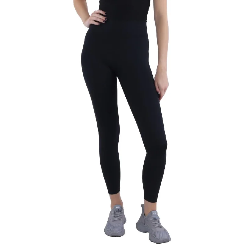 soft jersey skinny pants -Womens High-Rise Stretch Leggings