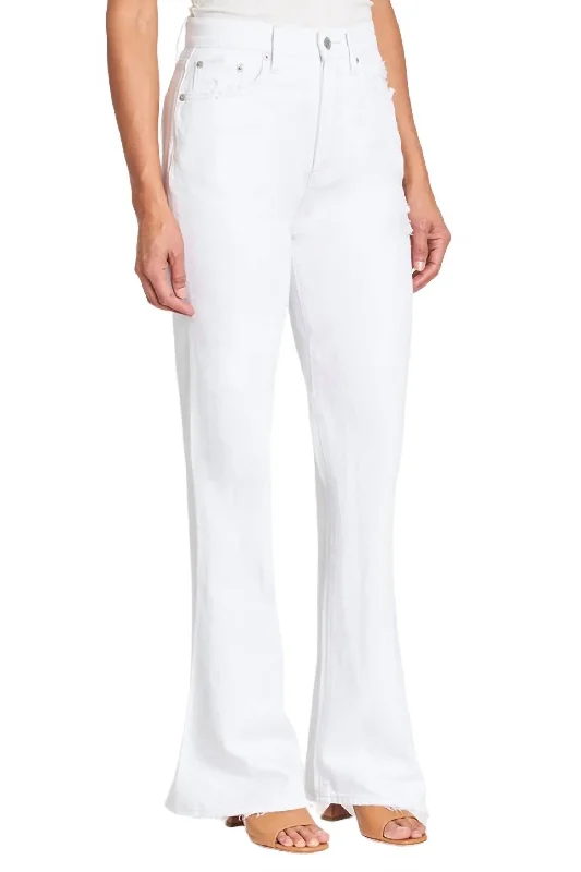 trendy oversized casual pants -Women's Stevie Denim Pants In Polarize